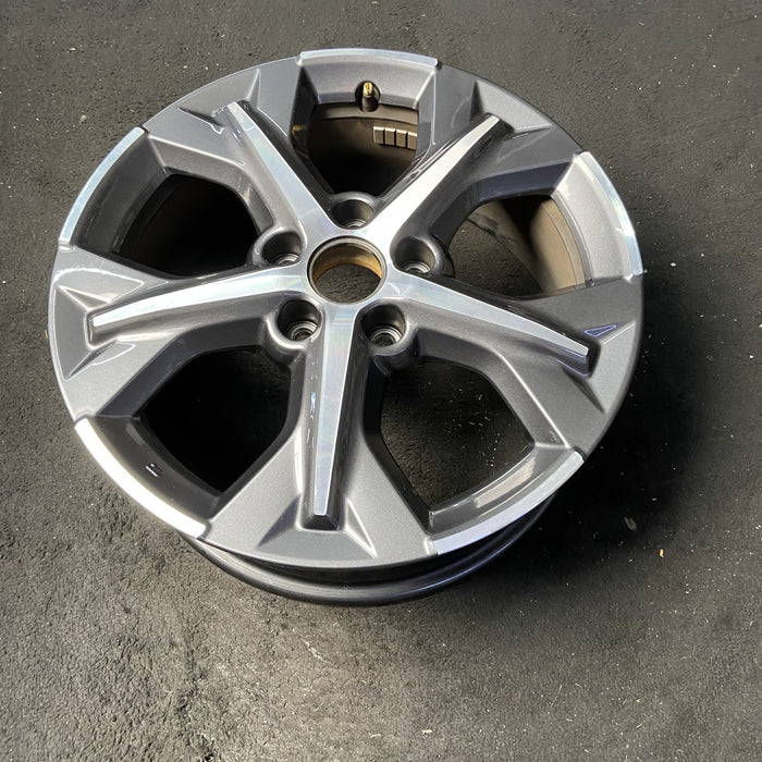 17" HR-V 23-25 17x6.5 , , Original OEM Wheel Rim - MACHINED GREY - View 8