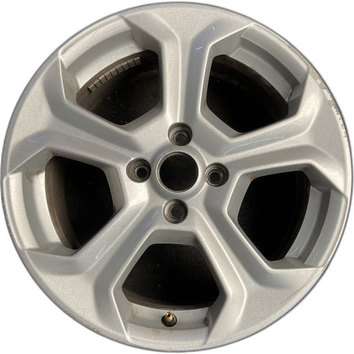 17" FIESTA 14-15 17x7, , bright Original OEM Wheel Rim - SILVER - Front View