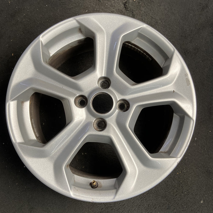 17" FIESTA 14-15 17x7, , bright Original OEM Wheel Rim - SILVER - Additional View