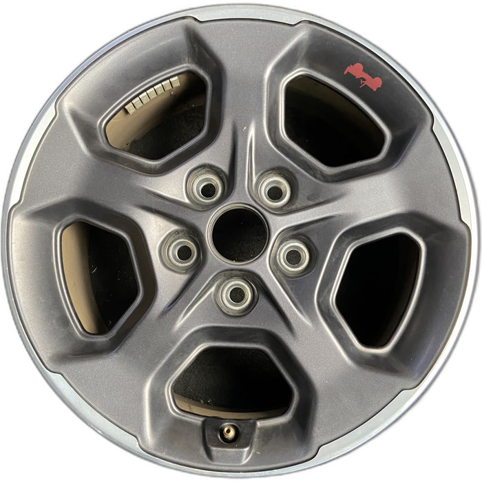 17" GLADIATOR 20 17x7.5, aluminum, , solid spoke, w/o recessed spoke Original - Front View