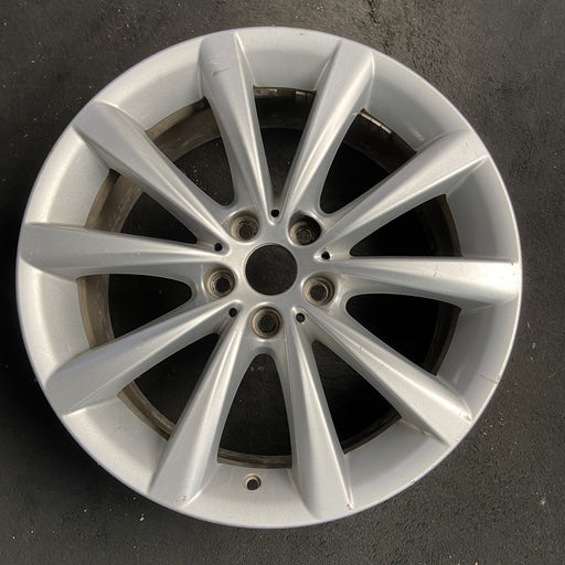 18" 640i GT 18-19 18x8, 5 spoke, Original OEM Wheel Rim - SILVER - Additional View