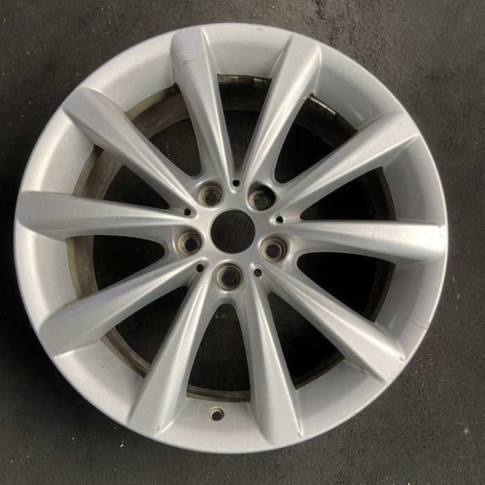 18" 640i GT 18-19 18x8, 5 spoke, Original OEM Wheel Rim - SILVER - Additional View