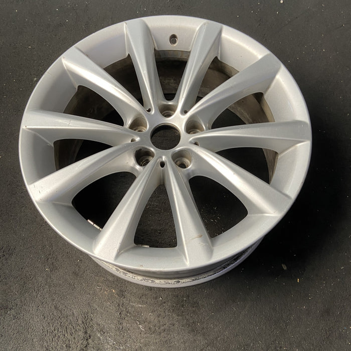 18" 640i GT 18-19 18x8, 5 spoke, Original OEM Wheel Rim - SILVER - View 8