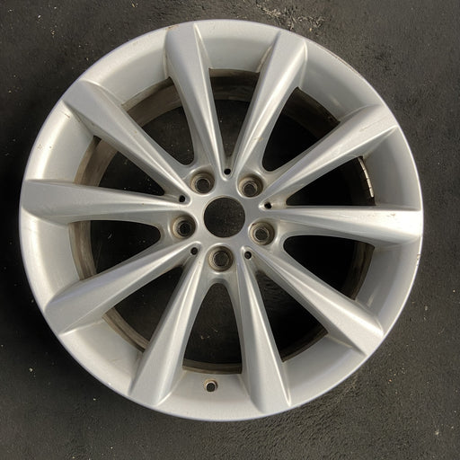 18" 640i GT 18-19 18x8, 5 spoke, Original OEM Wheel Rim - SILVER - Additional View