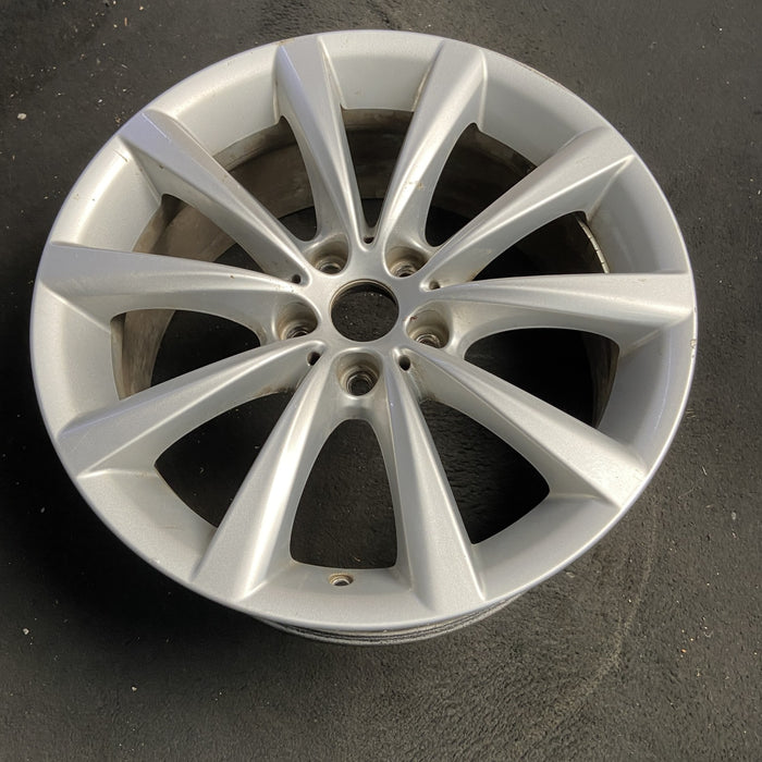 18" 640i GT 18-19 18x8, 5 spoke, Original OEM Wheel Rim - SILVER - View 7