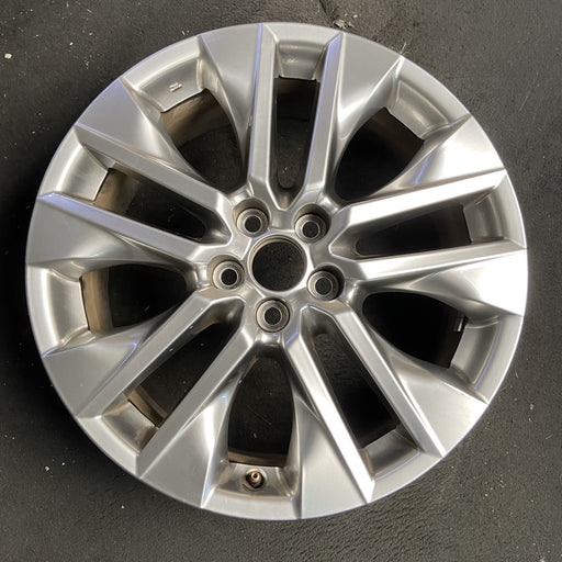 19" RAV4 19-20 19x7.5 , , inlay Original OEM Wheel Rim - HYPER SILVER - Additional View