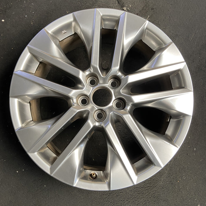 19" RAV4 19-20 19x7.5 , , inlay Original OEM Wheel Rim - HYPER SILVER - Additional View