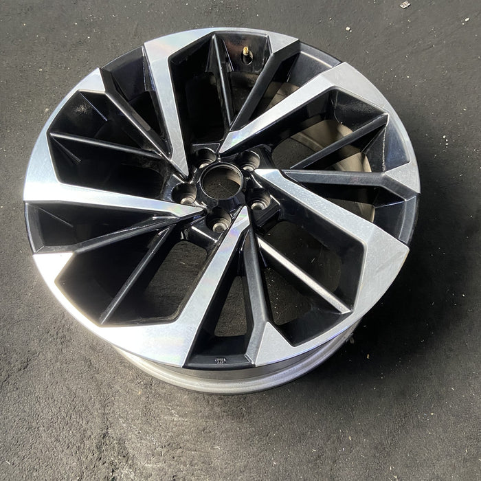 20" OUTLANDER 22-24 20x8, Original OEM Wheel Rim - MACHINED BLACK - View 8