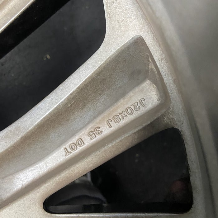 20" OUTLANDER 22-24 20x8, Original OEM Wheel Rim - MACHINED BLACK - View 9