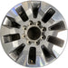 20" SILVERADO 2500 PICKUP 21-23 20x8.5, 10 spoke, Original OEM Wheel Rim - - Front View