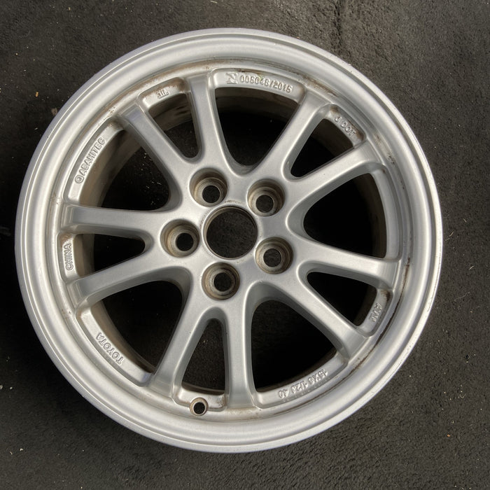 15" COROLLA 20 Sedan, 15x6.5 Original OEM Wheel Rim - Additional View