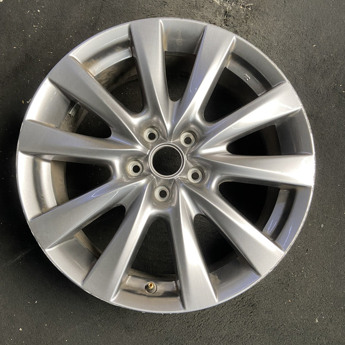 18" MAZDA 3 19-22 18x7 , 10 spoke, metallic Original OEM Wheel Rim - SILVER - Additional View