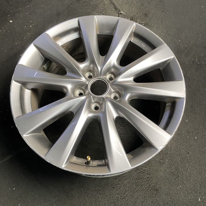 18" MAZDA 3 19-22 18x7 , 10 spoke, metallic Original OEM Wheel Rim - SILVER - View 7