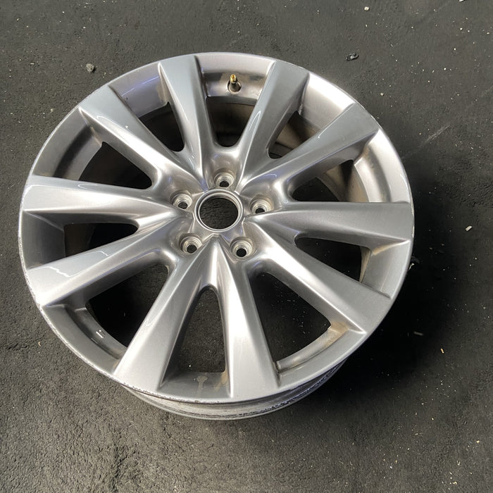 18" MAZDA 3 19-22 18x7 , 10 spoke, metallic Original OEM Wheel Rim - SILVER - View 8