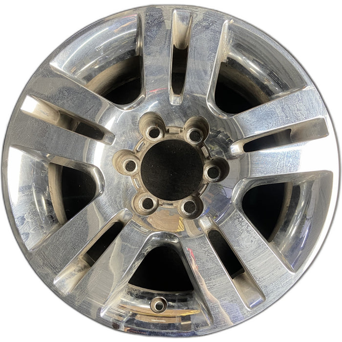 18" TACOMA 12 18x7.5, alloy, , clad Original OEM Wheel Rim - CHROME - Front View