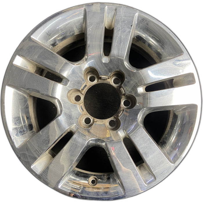 18" TACOMA 12 18x7.5, alloy, , clad Original OEM Wheel Rim - CHROME - Front View