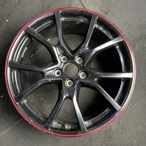 20" CIVIC 17-20 20x8.5 , Original OEM Wheel Rim - BLACK - Additional View