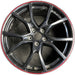 20" CIVIC 17-20 20x8.5 , Original OEM Wheel Rim - BLACK - Front View