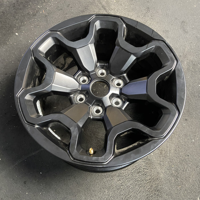 18" DODGE 1500 PICKUP 22 , 18x9, Y spoke design, Original OEM Wheel Rim - BLACK - View 7