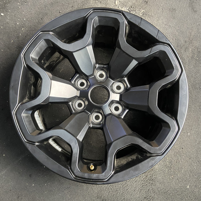 18" DODGE 1500 PICKUP 22 , 18x9, Y spoke design, Original OEM Wheel Rim - BLACK - Additional View