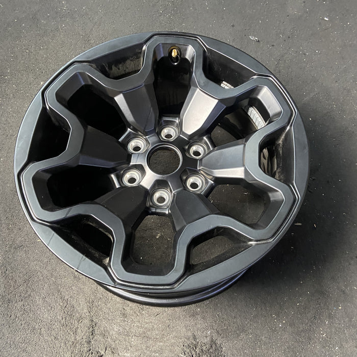18" DODGE 1500 PICKUP 22 , 18x9, Y spoke design, Original OEM Wheel Rim - BLACK - View 8