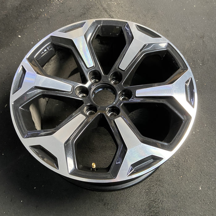 20" YUKON 25-26 20x9, 6 spoke, carbon flash Original OEM Wheel Rim - MACHINED - View 7