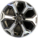 20" YUKON 25-26 20x9, 6 spoke, carbon flash Original OEM Wheel Rim - MACHINED - Front View