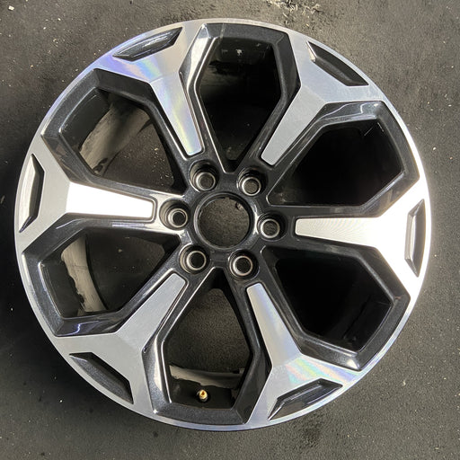 20" YUKON 25-26 20x9, 6 spoke, carbon flash Original OEM Wheel Rim - MACHINED - Additional View