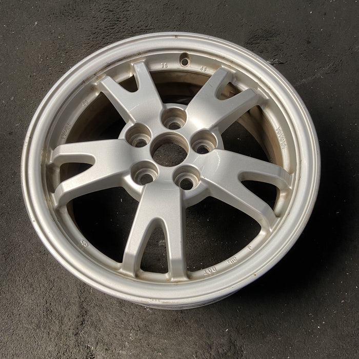 15" PRIUS 10-11 15x6 , Original OEM Wheel Rim - SILVER - View 8