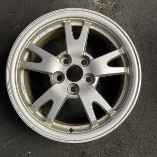 15" PRIUS 10-11 15x6 , Original OEM Wheel Rim - SILVER - Additional View