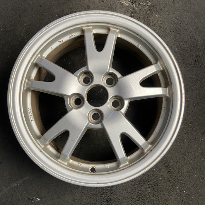 15" PRIUS 10-11 15x6 , Original OEM Wheel Rim - SILVER - Additional View
