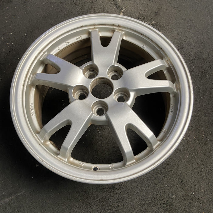 15" PRIUS 10-11 15x6 , Original OEM Wheel Rim - SILVER - View 7