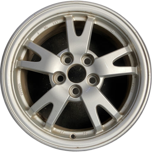 15" PRIUS 10-11 15x6 , Original OEM Wheel Rim - SILVER - Front View