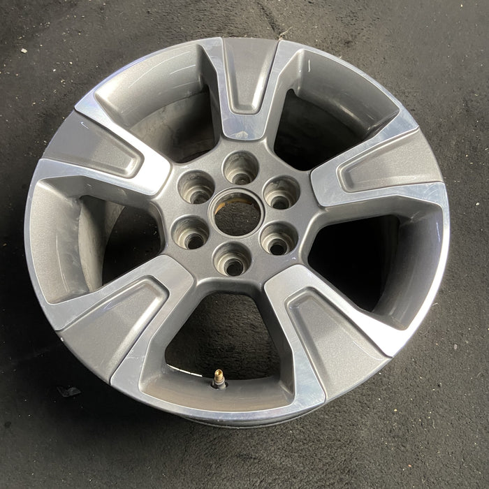 17" COLORADO 15-16 17x8, , opt R28 Original OEM Wheel Rim - MACHINED GREY - View 7