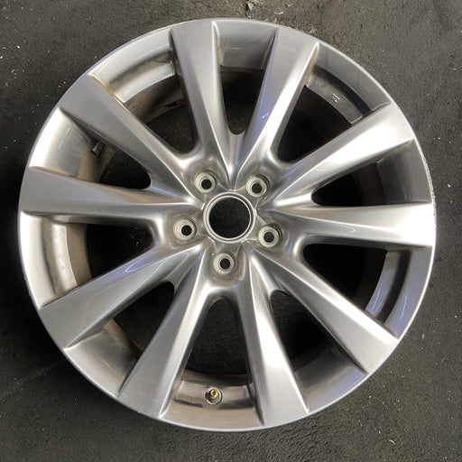 18" MAZDA 3 19-22 18x7 , 10 spoke, metallic Original OEM Wheel Rim - SILVER - Additional View
