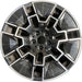 19" BMW 430i 25-26 19x8.5, 7 spoke Original OEM Wheel Rim - MACHINED BLACK - Front View