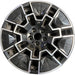 19" BMW 430i 25-26 19x9, 7 spoke Original OEM Wheel Rim - MACHINED BLACK - Front View