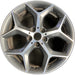 18" BMW X1 16-20 18x7.5 , , solid Y spoke Original OEM Wheel Rim - MACHINED - Front View