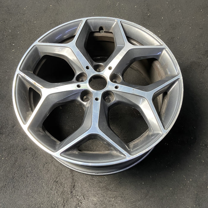 18" BMW X1 16-20 18x7.5 , , solid Y spoke Original OEM Wheel Rim - MACHINED - View 8
