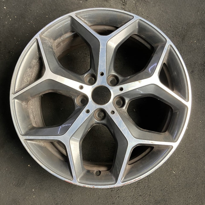 18" BMW X1 16-20 18x7.5 , , solid Y spoke Original OEM Wheel Rim - MACHINED - Additional View