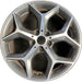 18" BMW X1 16-20 18x7.5 , , solid Y spoke Original OEM Wheel Rim - MACHINED - Front View