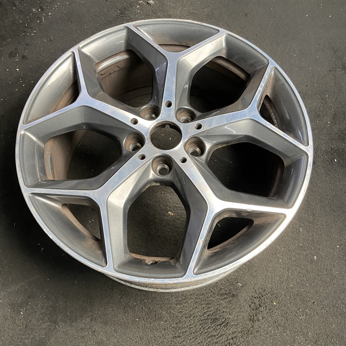 18" BMW X1 16-20 18x7.5 , , solid Y spoke Original OEM Wheel Rim - MACHINED - View 7