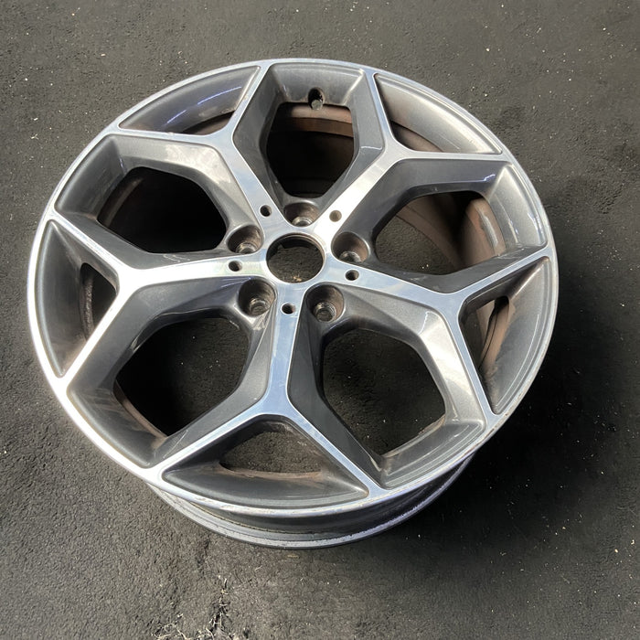 18" BMW X1 16-20 18x7.5 , , solid Y spoke Original OEM Wheel Rim - MACHINED - View 8