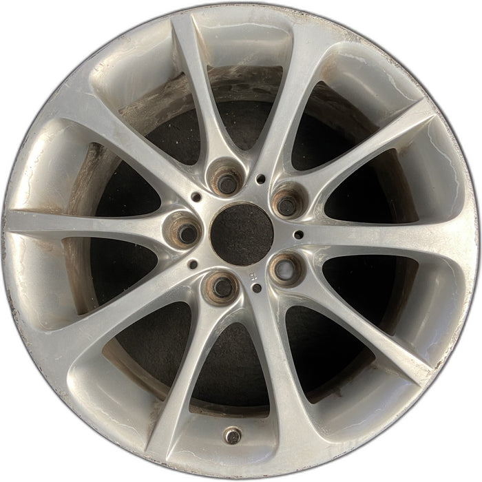 17" BMW Z4 03-08 17x8 , 10 spoke, alternating width spoke Original OEM Wheel Rim - Front View