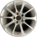 17" BMW Z4 03-08 17x8 , 10 spoke, alternating width spoke Original OEM Wheel Rim - Front View