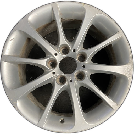 17" BMW Z4 03-08 17x8 , 10 spoke, alternating width spoke Original OEM Wheel Rim - Front View