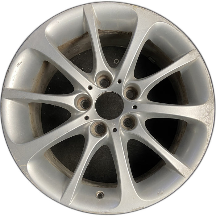 17" BMW Z4 03-08 17x8 , 10 spoke, alternating width spoke Original OEM Wheel Rim - Front View