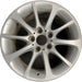 17" BMW Z4 03-08 17x8 , 10 spoke, alternating width spoke Original OEM Wheel Rim - Front View