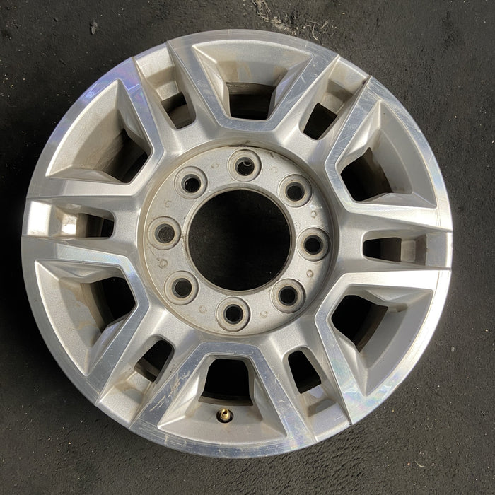 17" SIERRA 2500 PICKUP 20-24 17x7.5, aluminum Original OEM Wheel Rim - MACHINED - Additional View