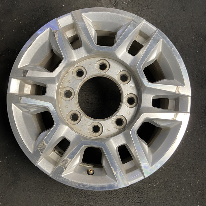 17" SIERRA 2500 PICKUP 20-24 17x7.5, aluminum Original OEM Wheel Rim - MACHINED - Additional View